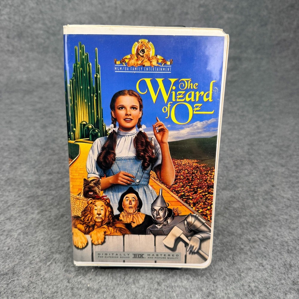 The Wizard of Oz VHS 1996 MGM UA THX Digitally Mastered Judy Garland M505204